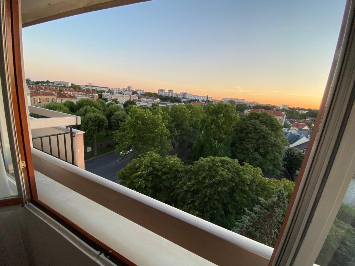 Panoramic View Studio - 15 Min From Paris Joinville-le-Pont Buitenkant foto